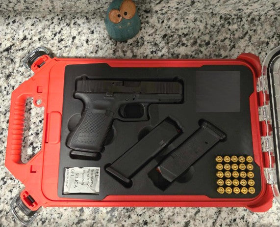 Low Profile Milwaukee Packout (48-22-8436) with Glock 19 Gen 5 Inserts