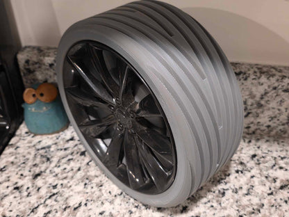 Wheel Upgrade for Radio Flyer Tesla Model S (Complete Set/4 Wheels)