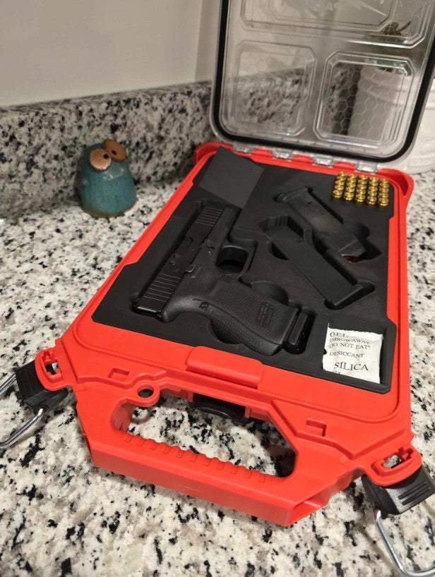 Low Profile Milwaukee Packout (48-22-8436) with Glock 19 Gen 5 Inserts
